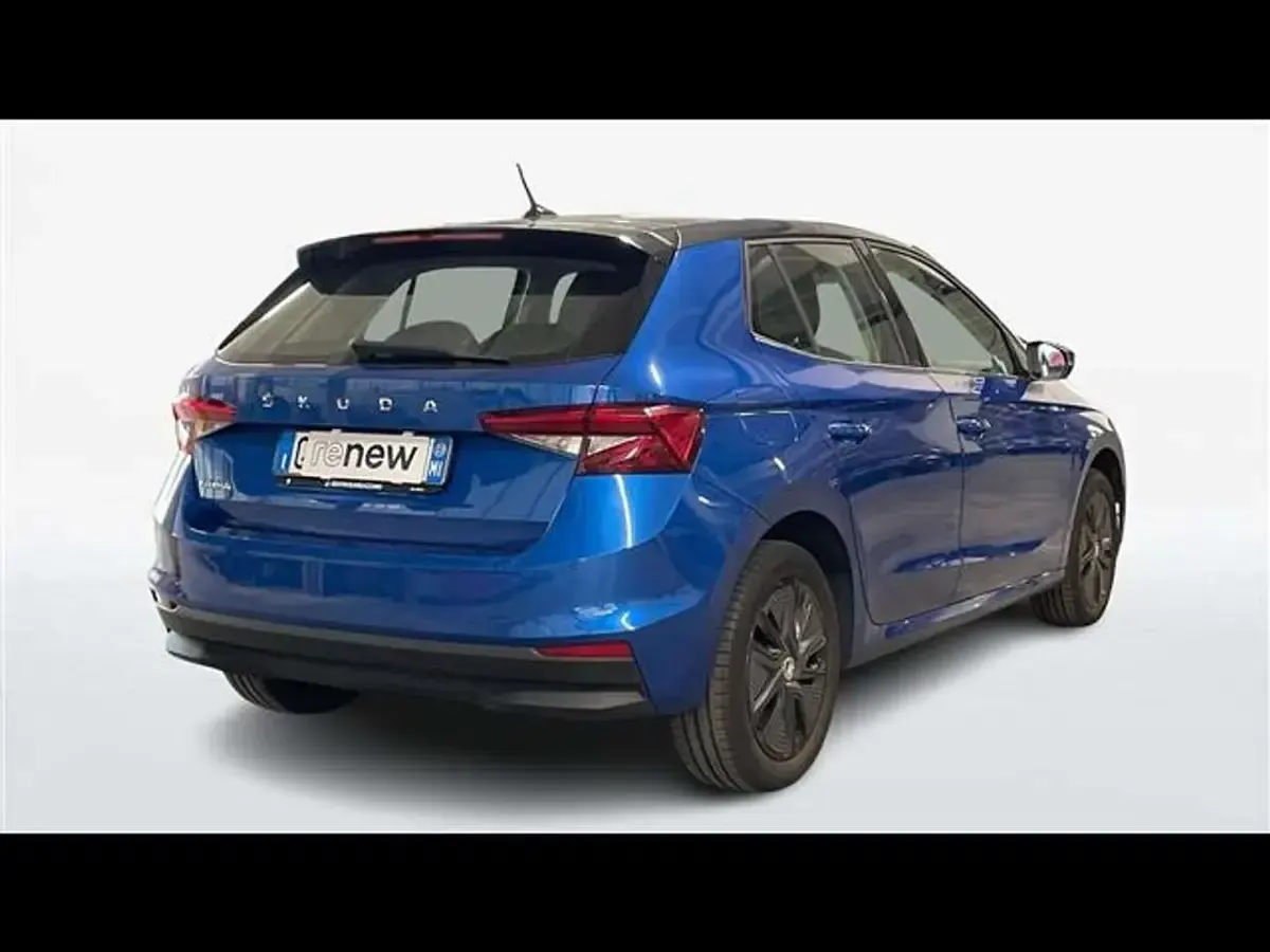 Usata Skoda Fabia Style 80 CV (58 kW) 2023 Blu scuro Utilitaria