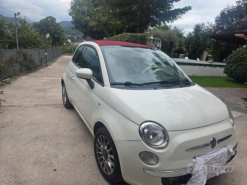 Bianco Usata 2012 Fiat 500C Cabrio | 6200 € (Ottimo prezzo) - Immagine 1/4