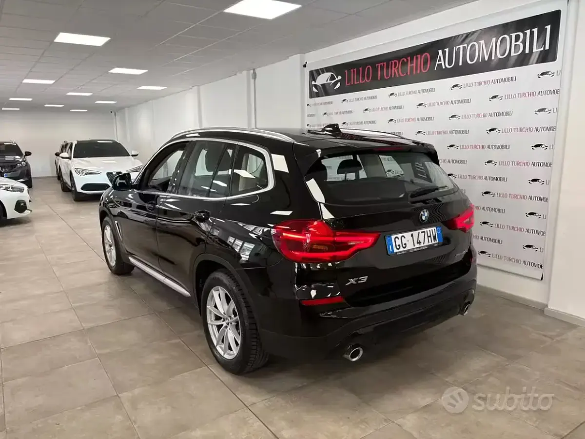 Usata BMW X3 Advantage 190 CV (139 kW) 2021 Nero SUV