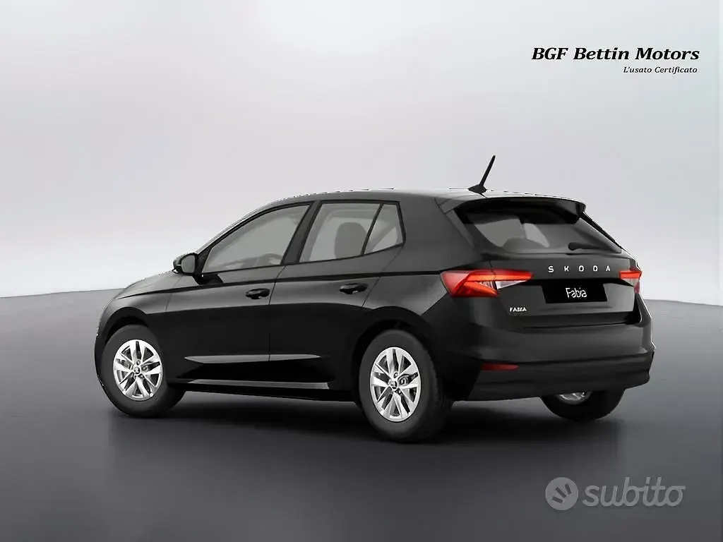 Nuova Skoda Fabia 95 CV (69 kW) 2026 Nero Utilitaria