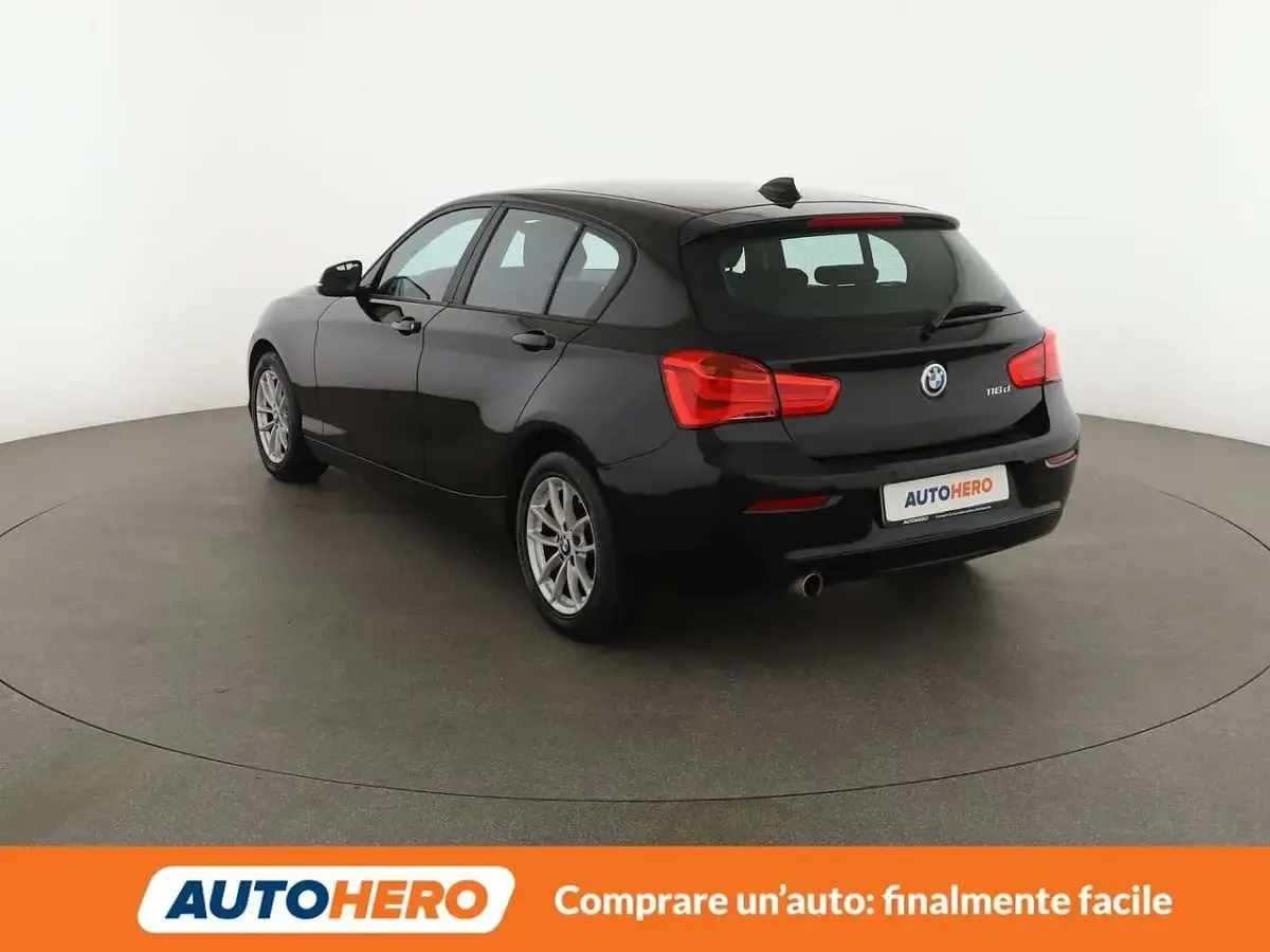 Usata BMW 116 Advantage 116 CV (85 kW) 2018 Nero Utilitaria