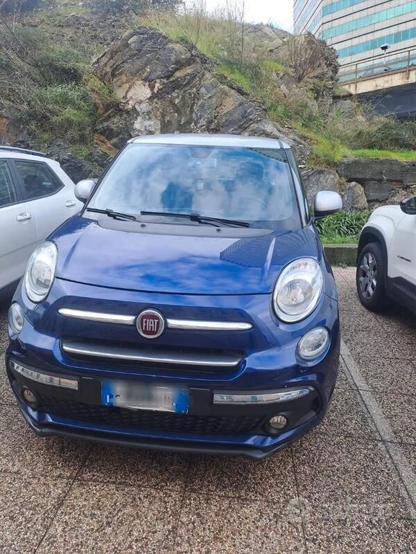 Usata Fiat 500L Living 120 CV (88 kW) 2018 Blu Monovolume