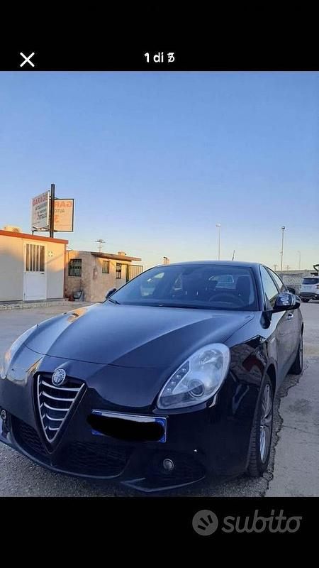 Usata Alfa Romeo Giulietta Business 105 CV (77 kW) 2013 Nero Utilitaria