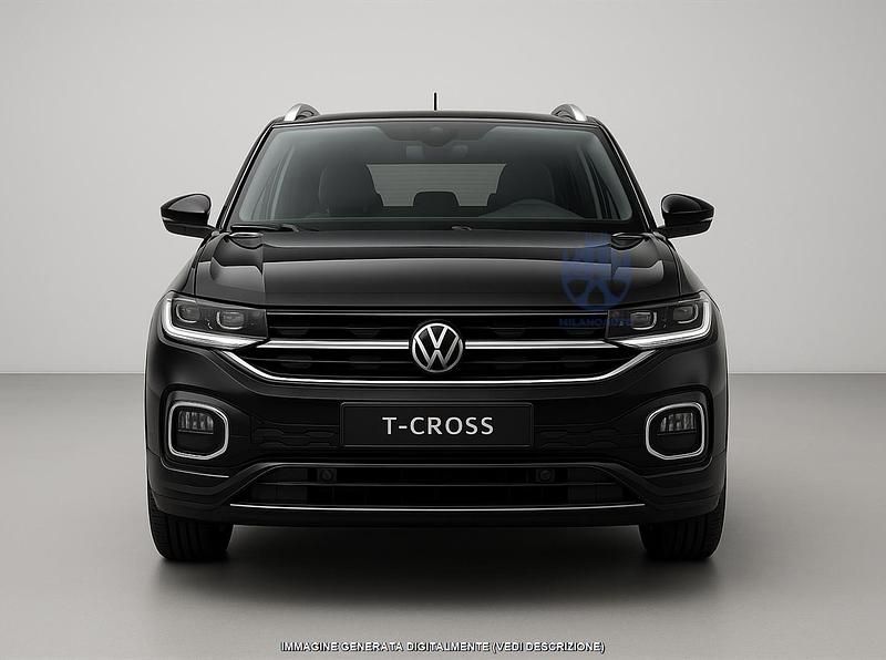 Usata VW T-Cross R-line 116 CV (85 kW) 2024 Nero SUV