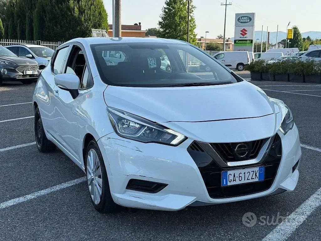 Usata Nissan Micra N-Connecta 101 CV (74 kW) 2020 Bianco Utilitaria