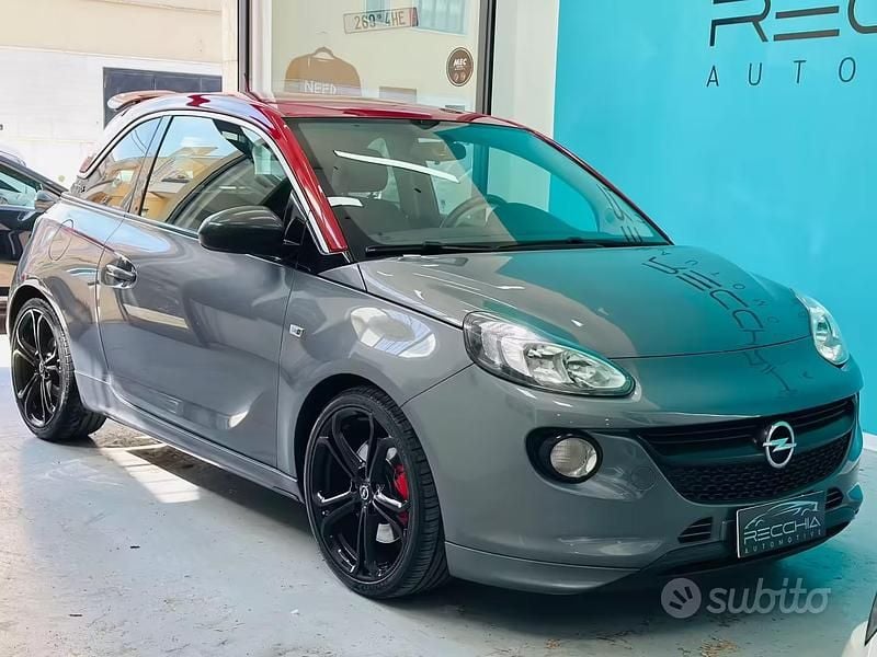 Usata Opel Adam S 150 CV (110 kW) 2016 Grigio Utilitaria