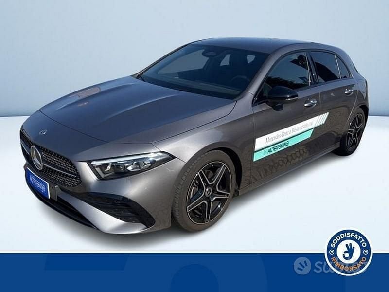 Usata Mercedes A180 Advanced Plus 116 CV (85 kW) 2024 Grigio metallizzato Berlina