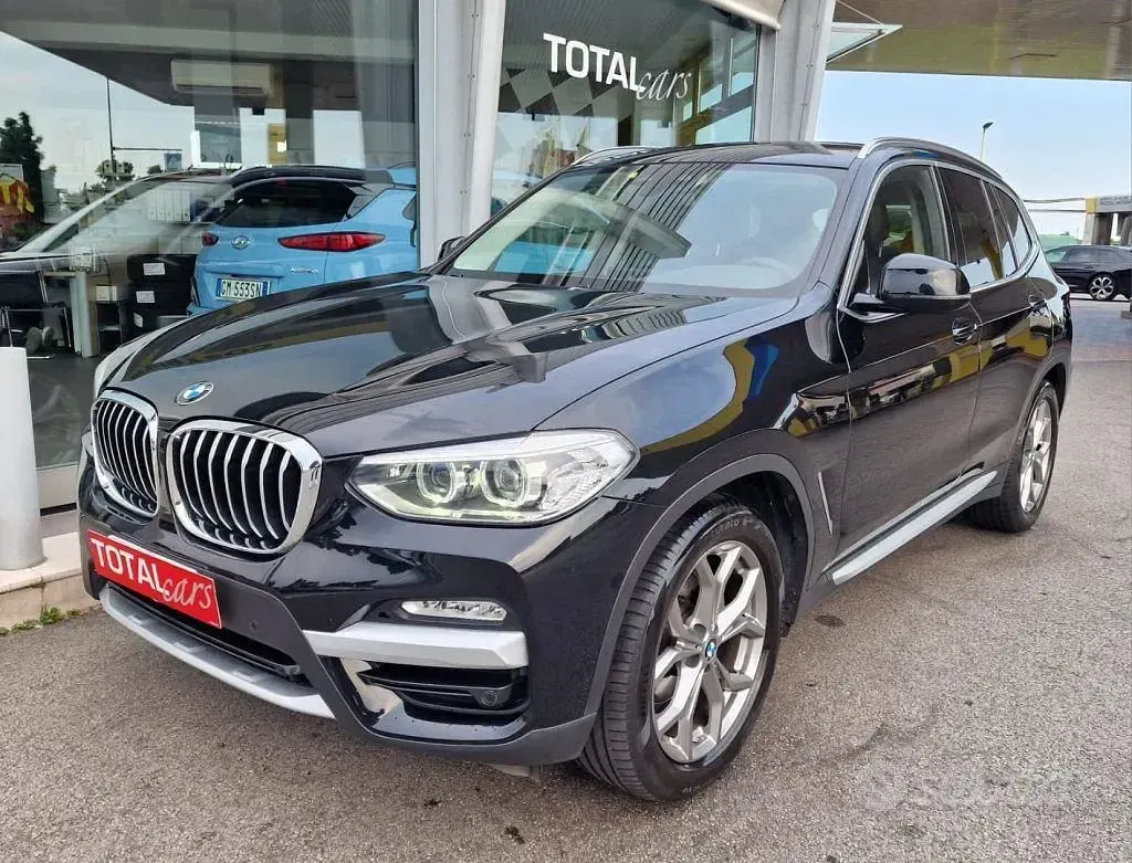 Usata BMW X3 xLine 190 CV (139 kW) 2019 Nero metallizzato SUV