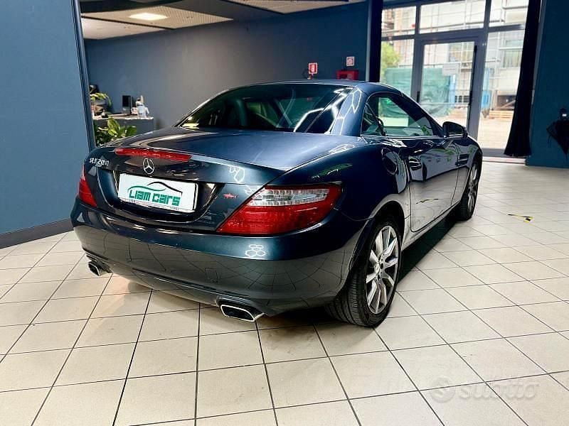 Usata Mercedes SLK200 Edition 1 184 CV (135 kW) 2011 Grigio Cabrio