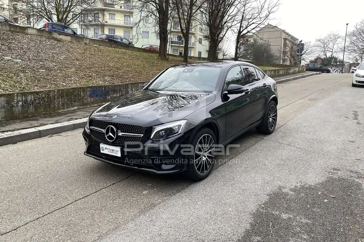 Usata Mercedes GLC250 Premium 204 CV (150 kW) 2019 Nero Coupé