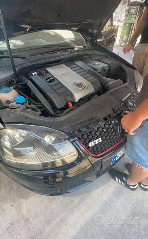 Usata VW Golf V 200 CV (147 kW) 2007 Nero Utilitaria