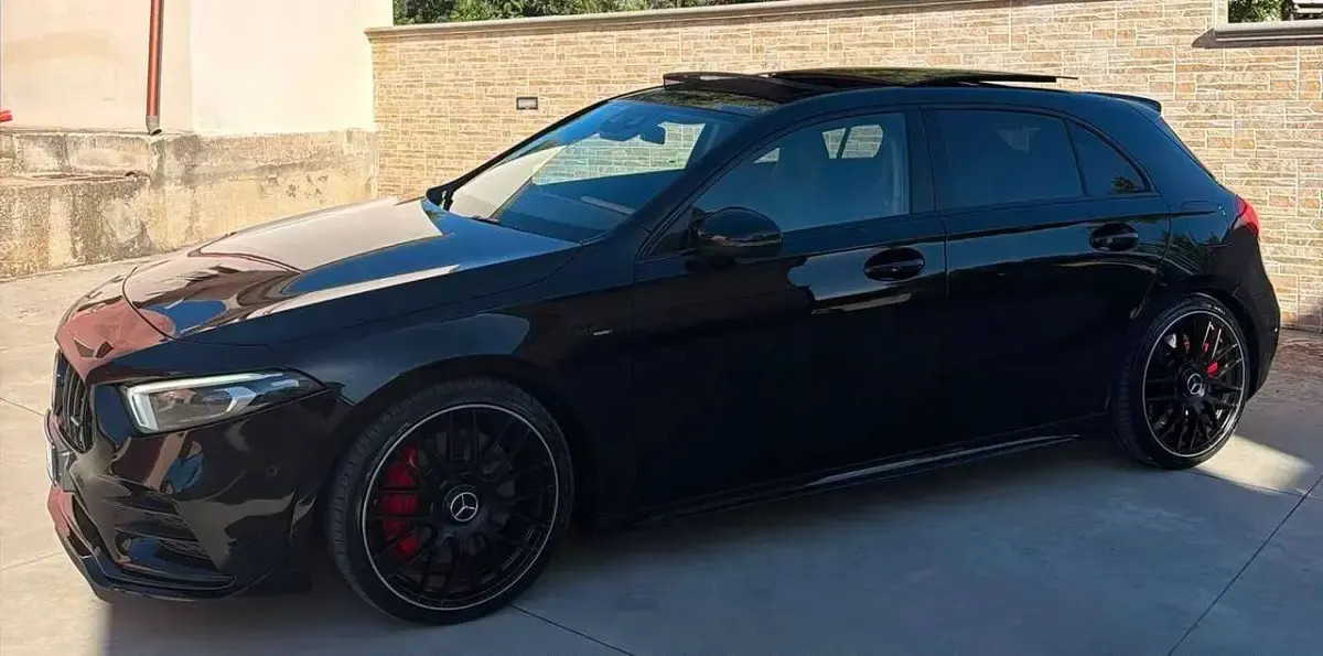 Usata Mercedes A35 AMG Premium Plus 306 CV (225 kW) 2023 Nero Berlina