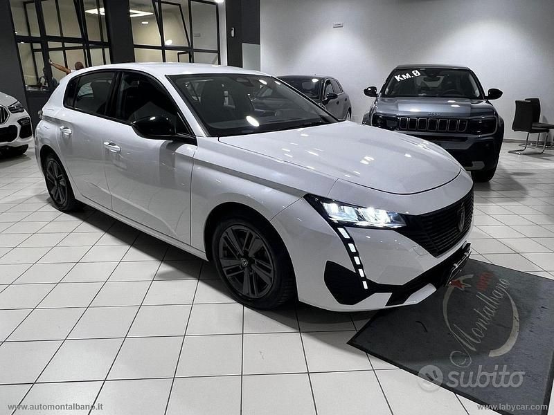 Usata Peugeot 308 Allure 131 CV (96 kW) 2022 Bianco Berlina