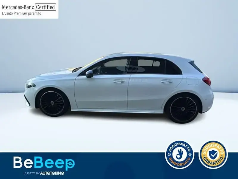 Usata Mercedes A200 Advanced Plus 150 CV (110 kW) 2023 Bianco pastello Berlina