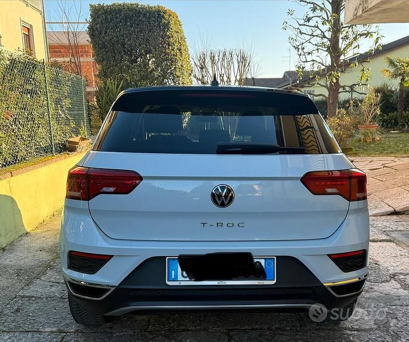 Usata VW T-Roc Style 116 CV (85 kW) 2021 Bianco SUV