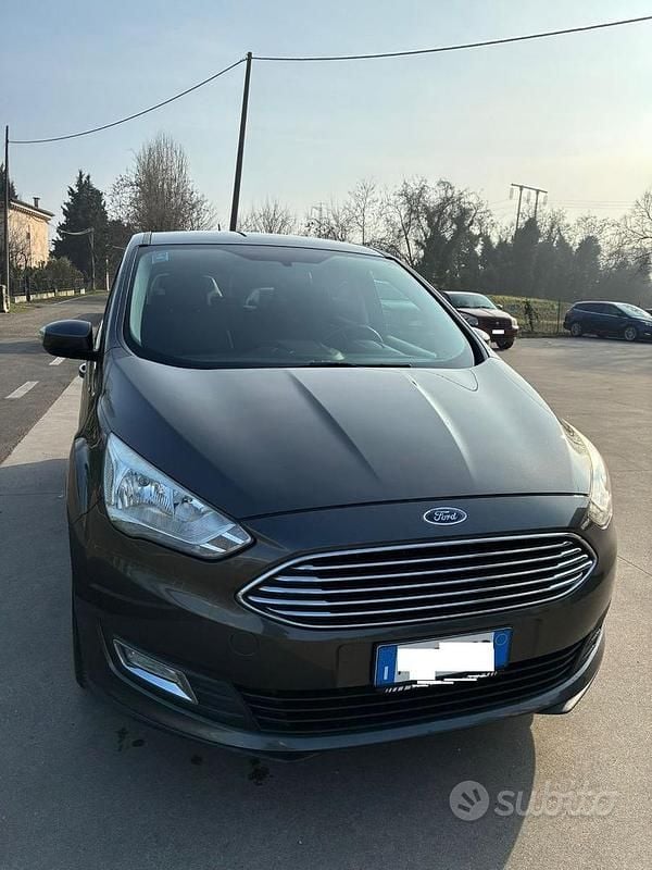 Usata Ford C-MAX Titanium S 120 CV (88 kW) 2017 Grigio Monovolume