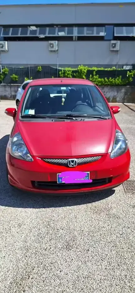 Usata Honda Jazz 83 CV (61 kW) 2006 Rosso Utilitaria