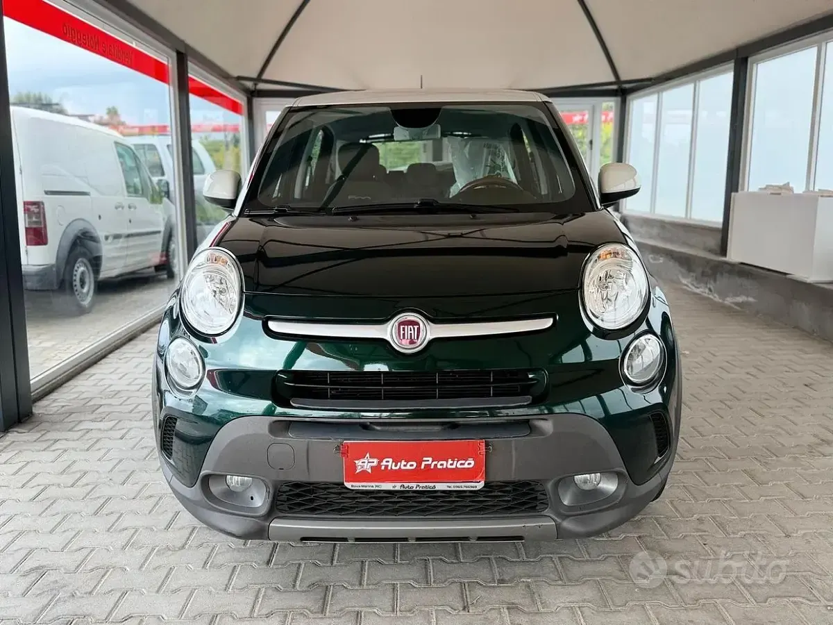Usata Fiat 500L Trekking 120 CV (88 kW) 2017 Verde Monovolume