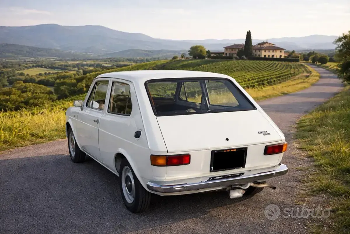 Usata Fiat 127 1970 Bianco Berlina