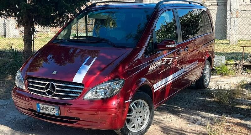Usata Mercedes Viano 115 CV (84 kW) 2004 Rosso Monovolume