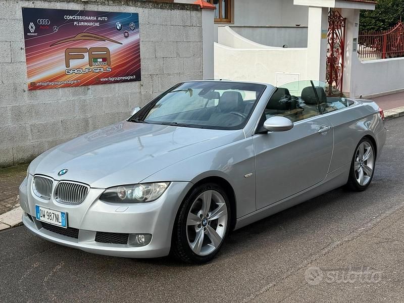 Usata BMW 320 Cabriolet 177 CV (130 kW) 2009 Grigio Cabrio