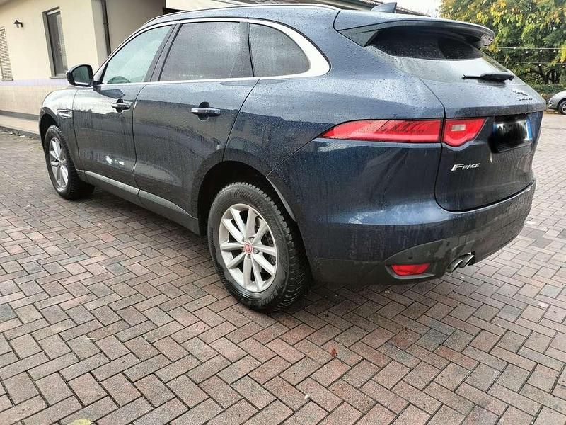 Brugt Jaguar F-Pace Prestige 180 HK (132 kW) 2016 Blå SUV