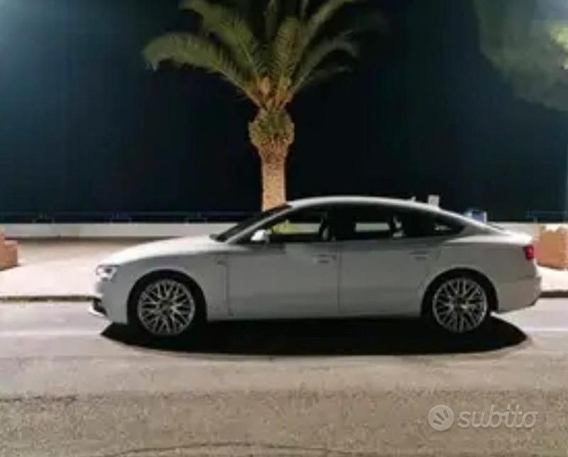 Usata Audi A5 Sportback S-Line 230 CV (169 kW) 2015 Bianco Utilitaria