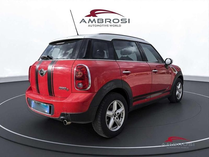 Usata Mini Cooper D Countryman 111 CV (81 kW) 2012 Rosso SUV