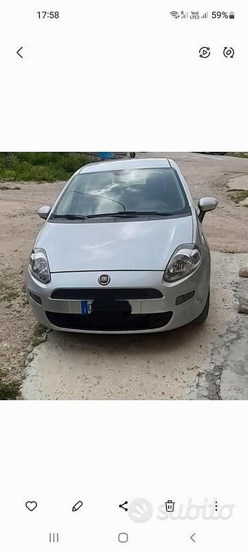 Usata Fiat Punto Evo 2013 Grigio Utilitaria