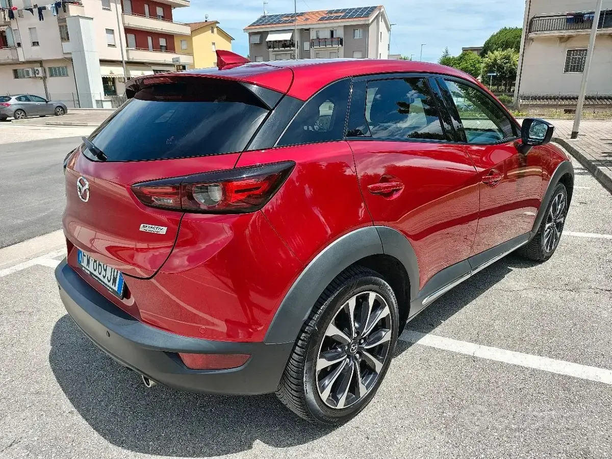 Usata Mazda CX-3 Exceed 121 CV (88 kW) 2019 Rosso SUV