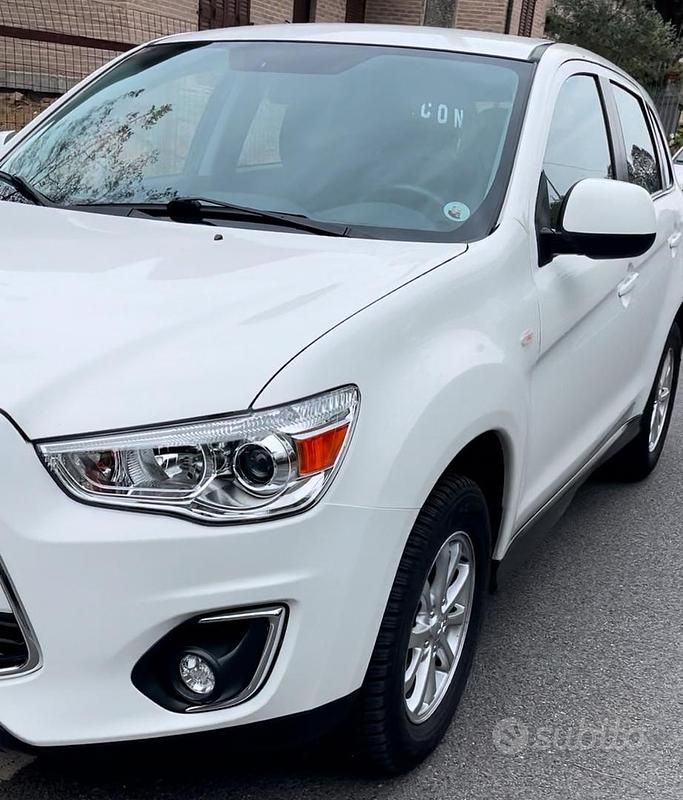 Usata Mitsubishi ASX 116 CV (85 kW) 2013 Bianco SUV