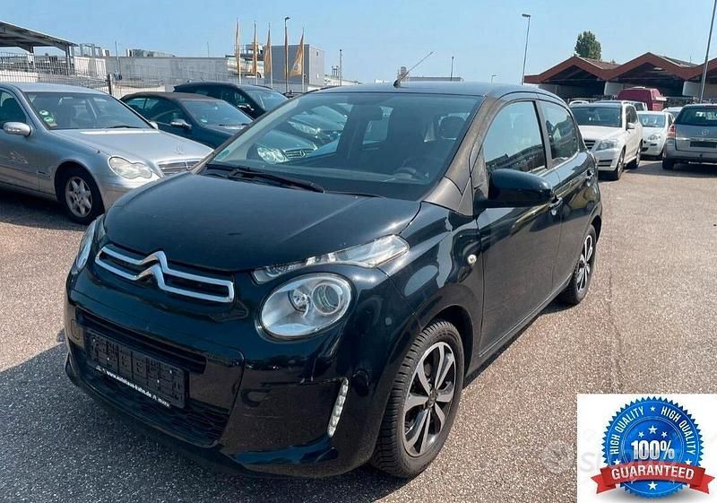 Nero Usata 2017 Citroën C1 Shine Due volumi | 9490 € (Buon prezzo) - Immagine 1/4