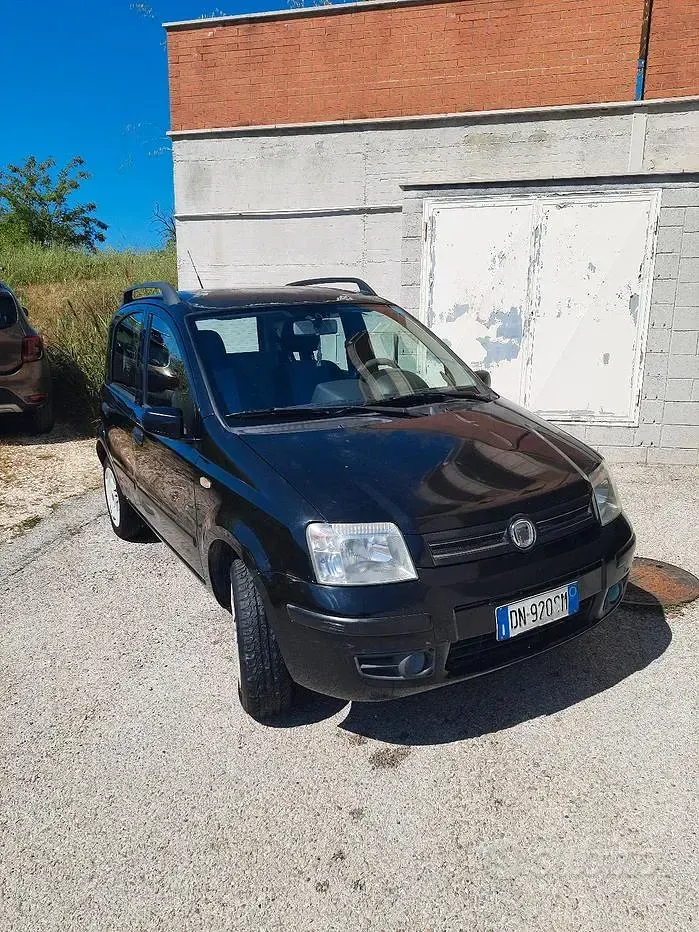 Usata Fiat Panda 60 CV (44 kW) 2008 Nero Utilitaria