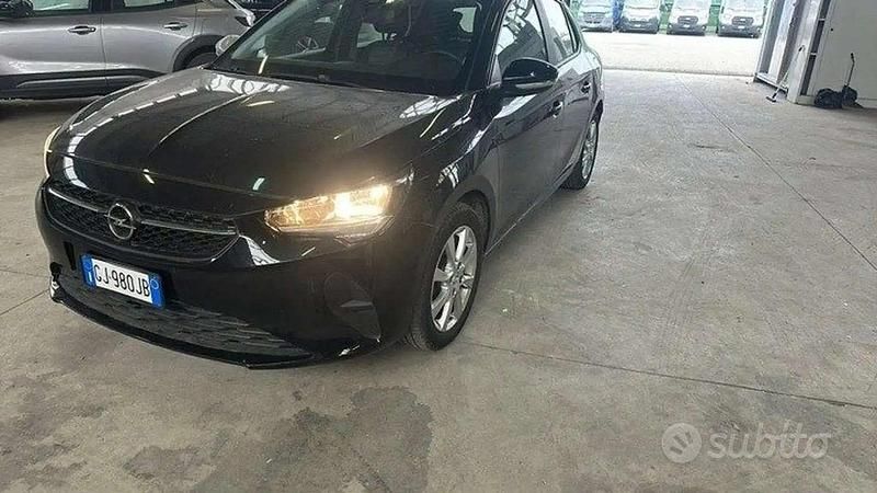 Usata Opel Corsa Edition 75 CV (55 kW) 2022 Nero Utilitaria