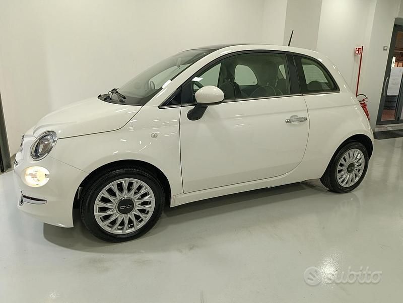 Usata Fiat 500 Lounge 69 CV (50 kW) 2017 Bianco Berlina