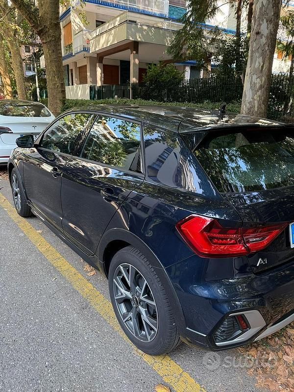 Usata Audi A1 95 CV (69 kW) 2022 Blu Berlina