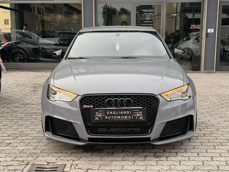 Usata Audi RS3 Ambiente 367 CV (269 kW) 2016 Grigio nardo' Berlina