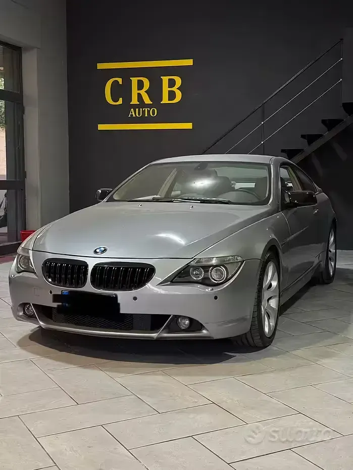 Usata BMW 645 Efficient Dynamics 333 CV (244 kW) 2004 Grigio Coupé