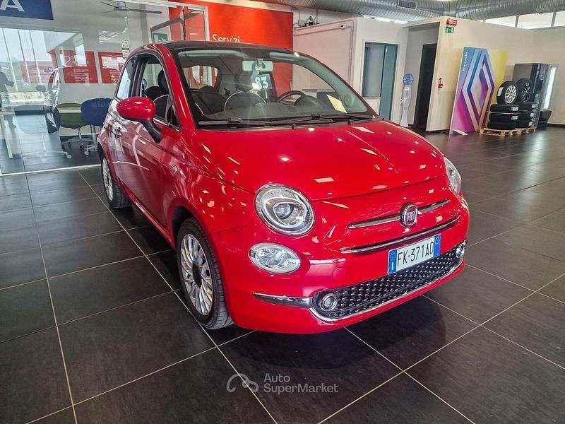 Usata Fiat 500 Lounge 69 CV (50 kW) 2017 Rosso Berlina