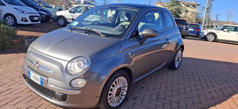 Usata Fiat 500 Lounge 69 CV (50 kW) 2013 Grigio Utilitaria