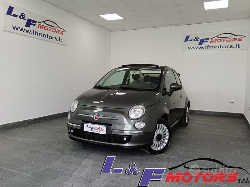 Usata Fiat 500C Lounge 69 CV (50 kW) 2014 Grigio Cabrio