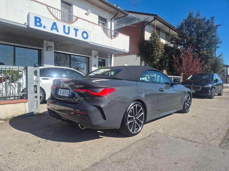Usata BMW 420 M Sport 184 CV (135 kW) 2021 Grigio Cabrio