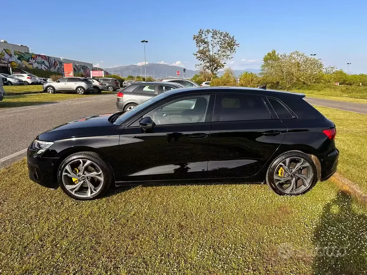 Usata Audi A3 Advanced 150 CV (110 kW) 2022 Nero Berlina