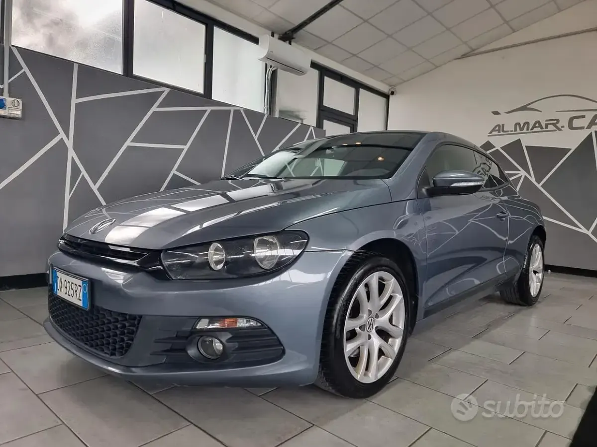 Usata VW Scirocco 160 CV (117 kW) 2009 Blu Coupé