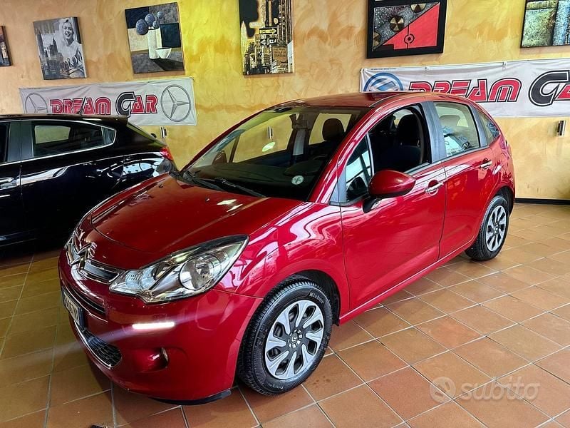 Usata Citroën C3 Exclusive 68 CV (50 kW) 2014 Rosso Berlina