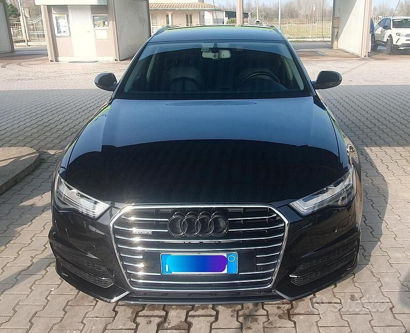 Usata Audi A6 190 CV (139 kW) 2017 Nero Station wagon