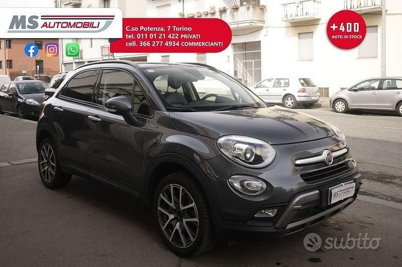 Usata Fiat 500X Cross 140 CV (102 kW) 2016 Antracite SUV