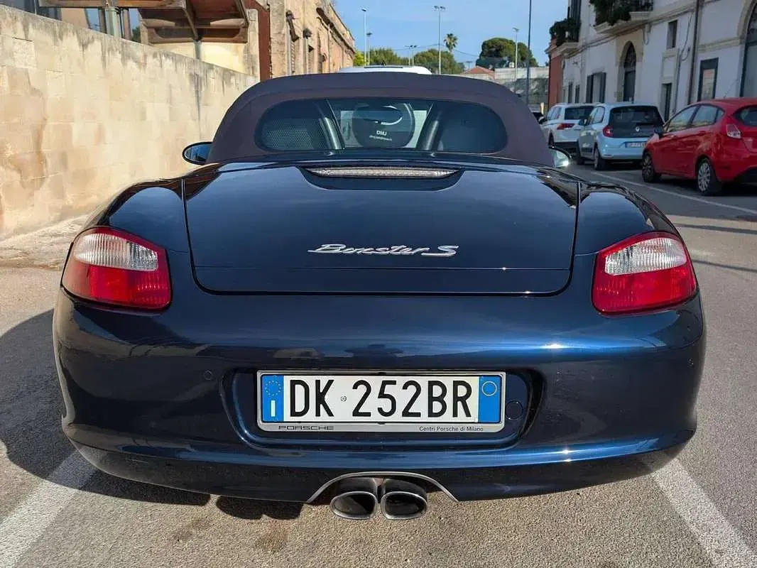 Usata Porsche Boxster 295 CV (216 kW) 2007 Blu/azzurro Cabrio