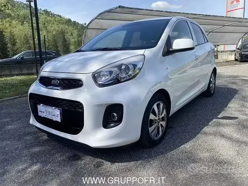 Usata Kia Picanto Active 68 CV (50 kW) 2017 Bianco Utilitaria