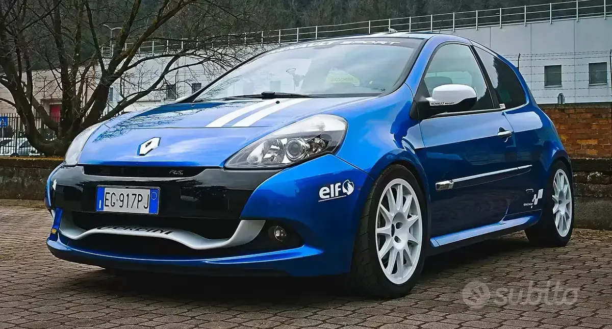 Usata Renault Clio III R.S. 203 CV (149 kW) 2011 Bluazzurro Berlina